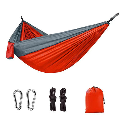 Portable Outdoor Camping Hammock with Straps