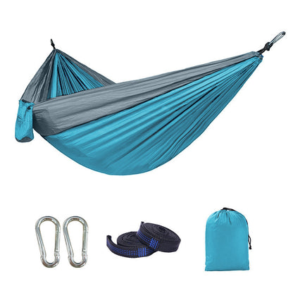 Portable Outdoor Camping Hammock with Straps