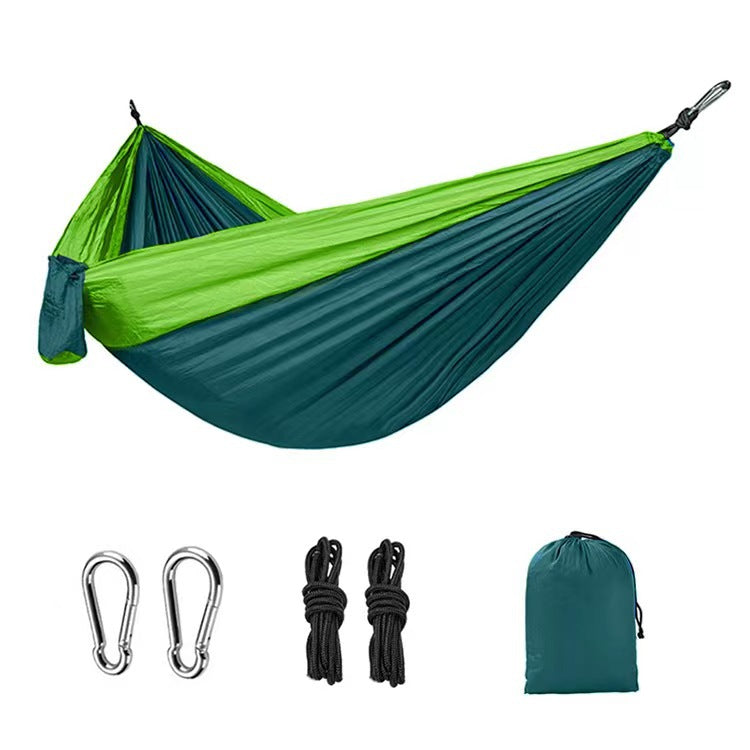 Portable Outdoor Camping Hammock with Straps