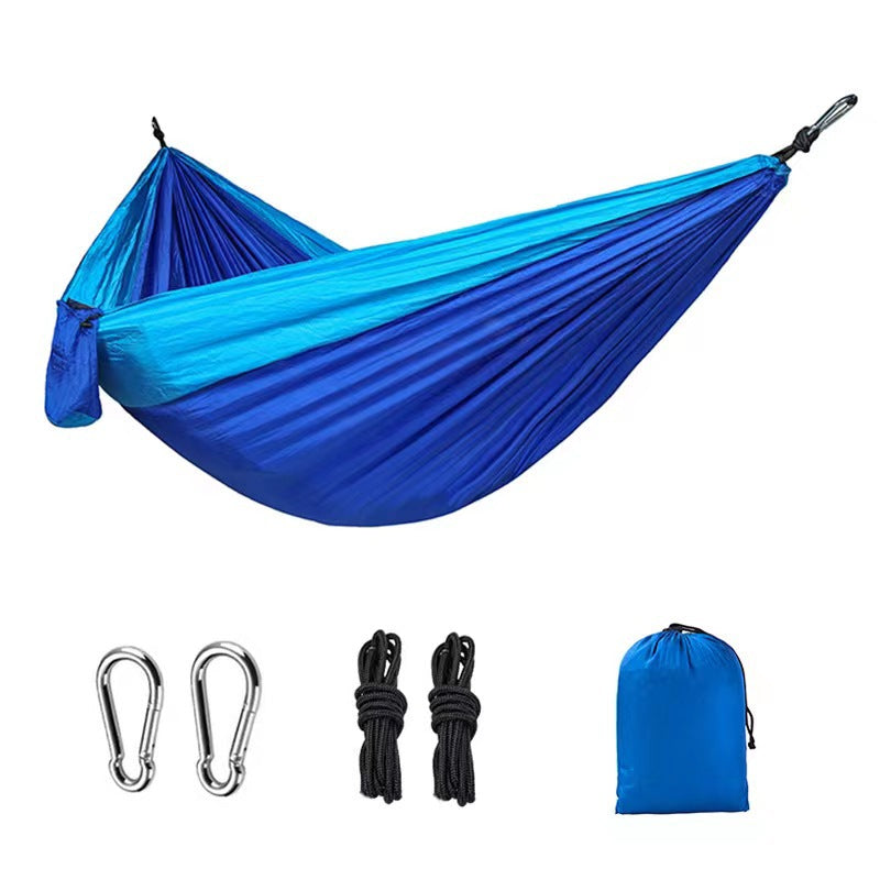 Portable Outdoor Camping Hammock with Straps