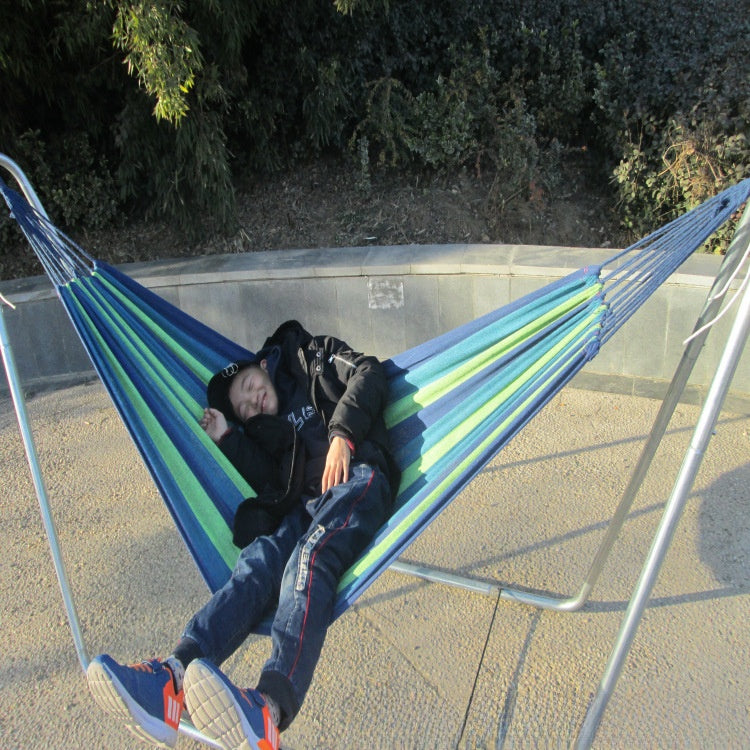 Portable Outdoor Canvas Hammock
