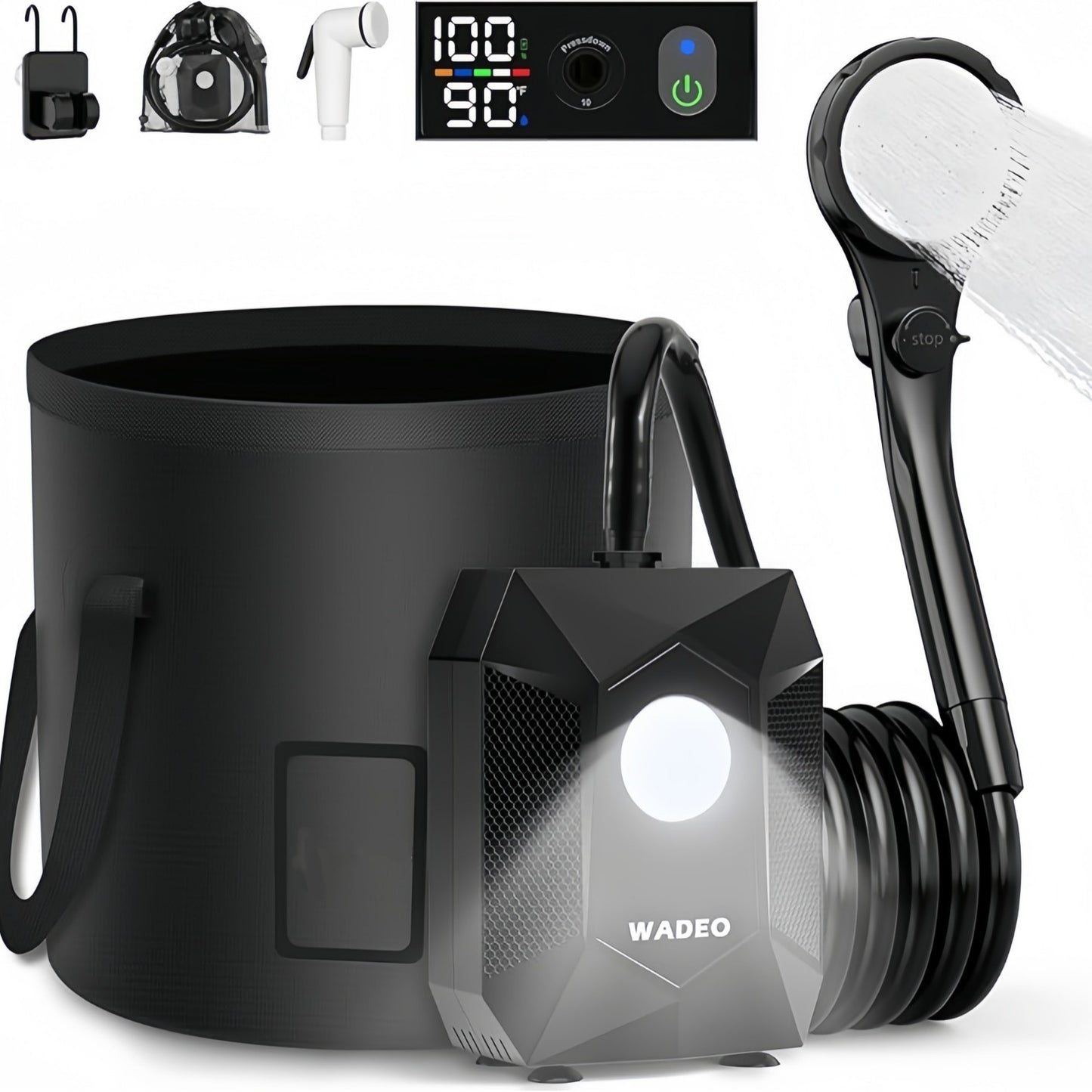 Portable Outdoor Electric Shower