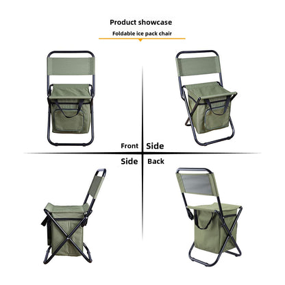 Portable Outdoor Foldable Ice Bag Chair