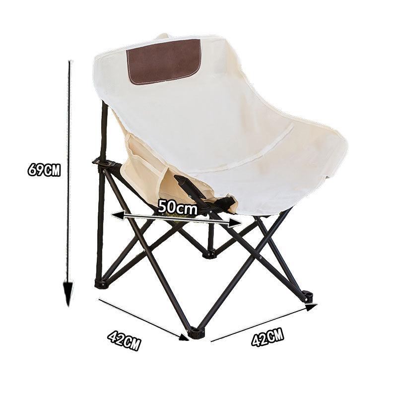 Portable Outdoor Folding Moon Chair