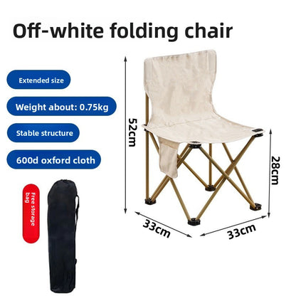 Portable Outdoor Folding Moon Chair