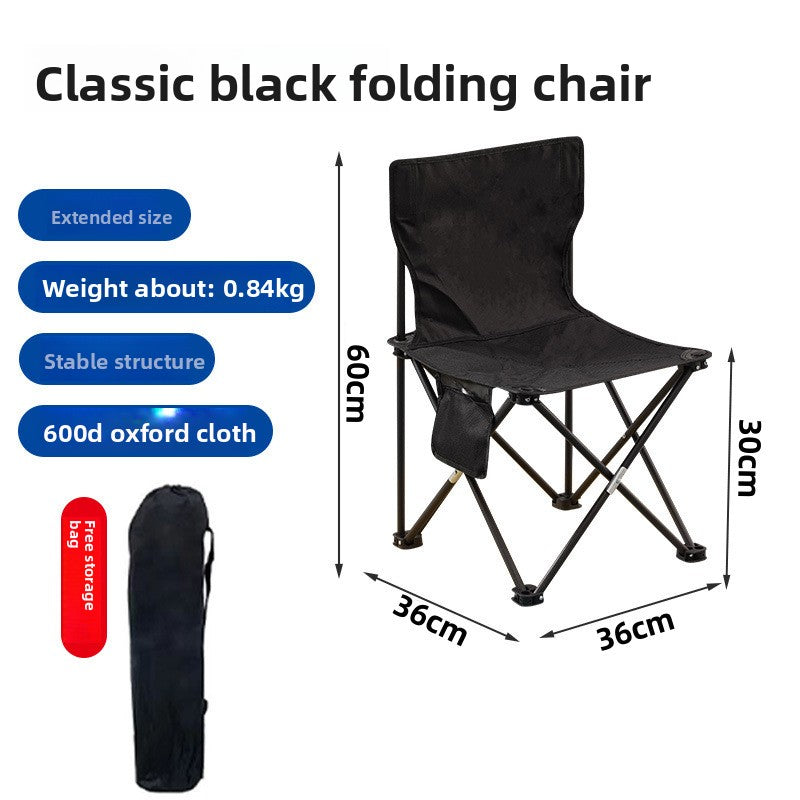 Portable Outdoor Folding Moon Chair