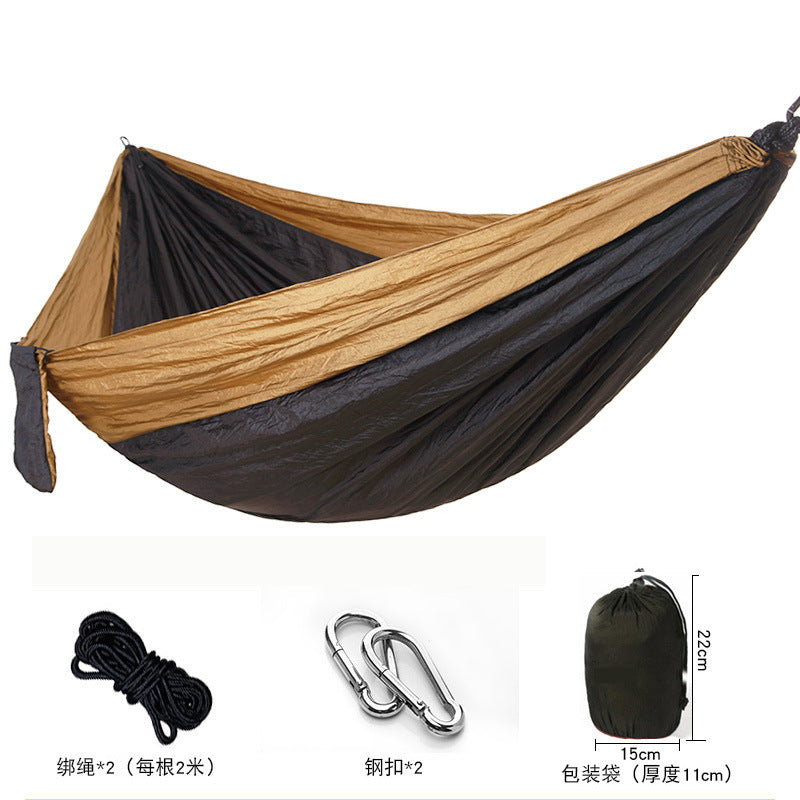 Portable Outdoor Hammock Chair with Parachute Nylon