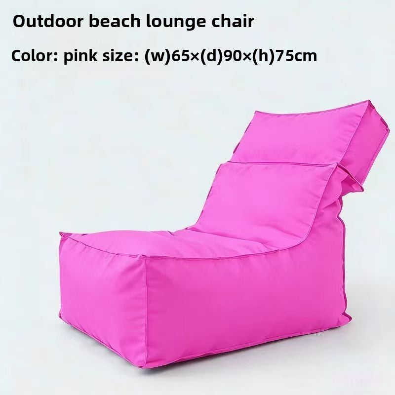Portable Outdoor L-Shaped Sofa Chair