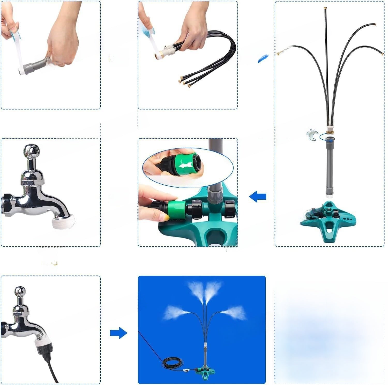 Portable Outdoor Misting Cooling System