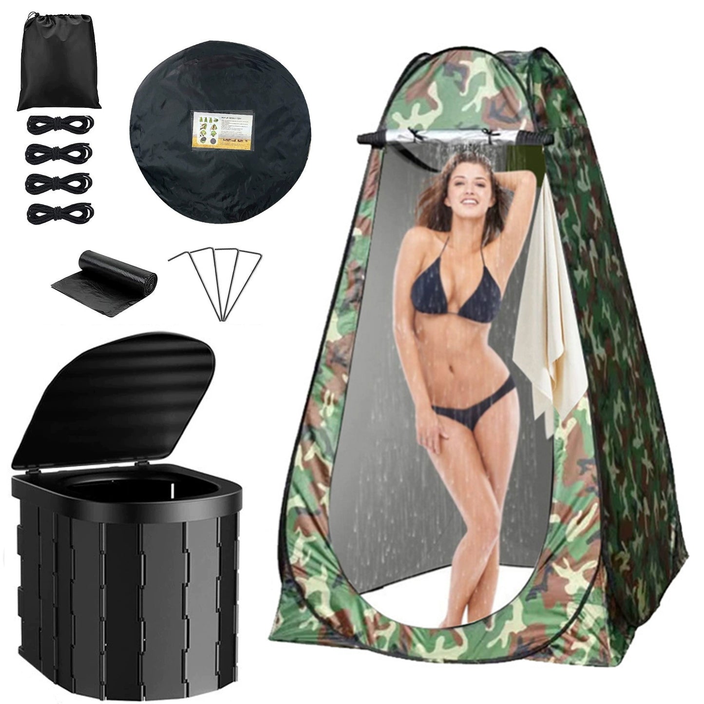 Portable Outdoor Shower Changing Tent