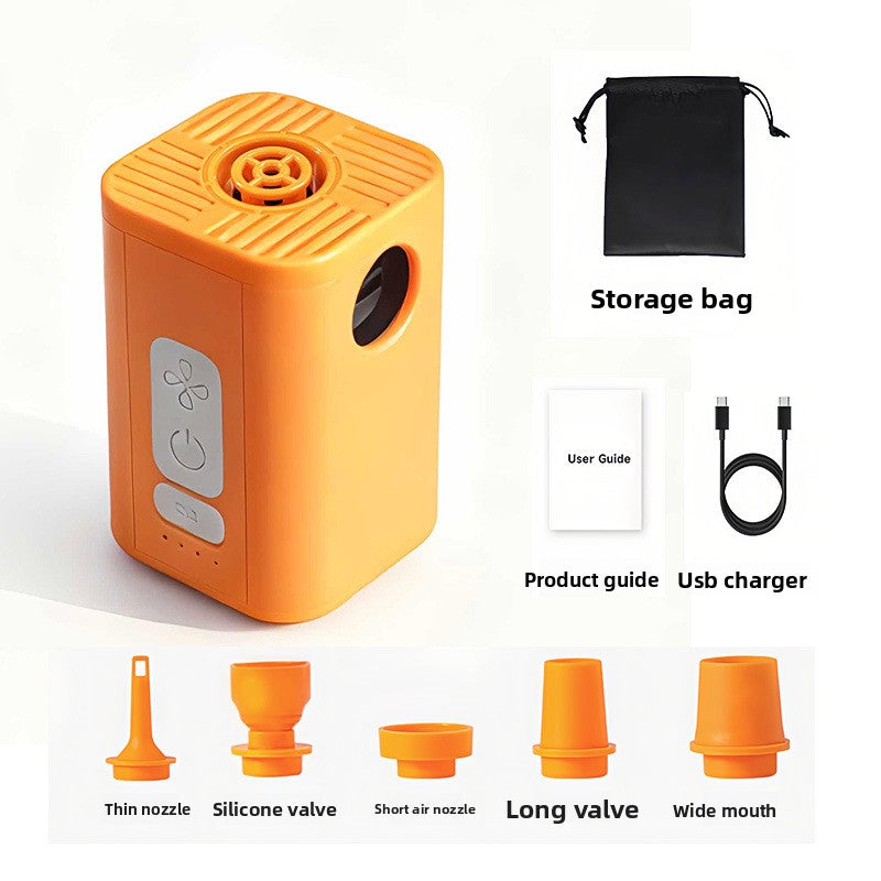 Portable outdoor vacuum pump