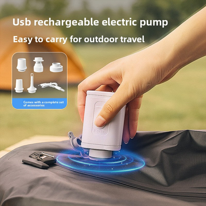 Portable outdoor vacuum pump