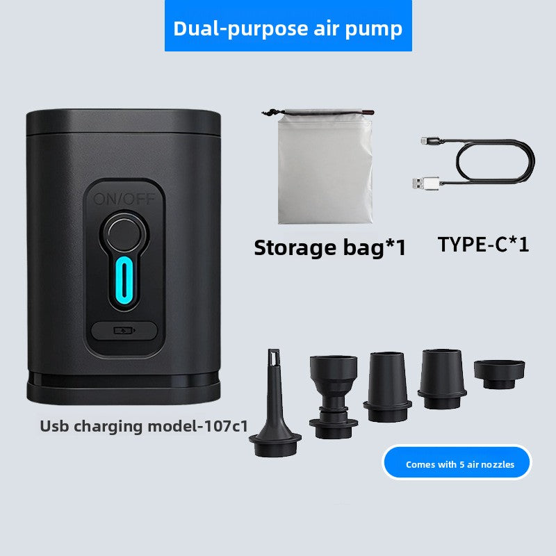 Portable outdoor vacuum pump