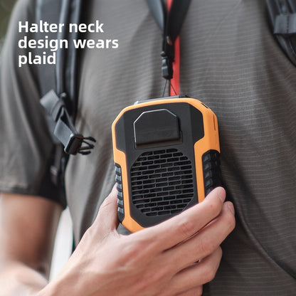 Portable outdoor waist-mounted fan