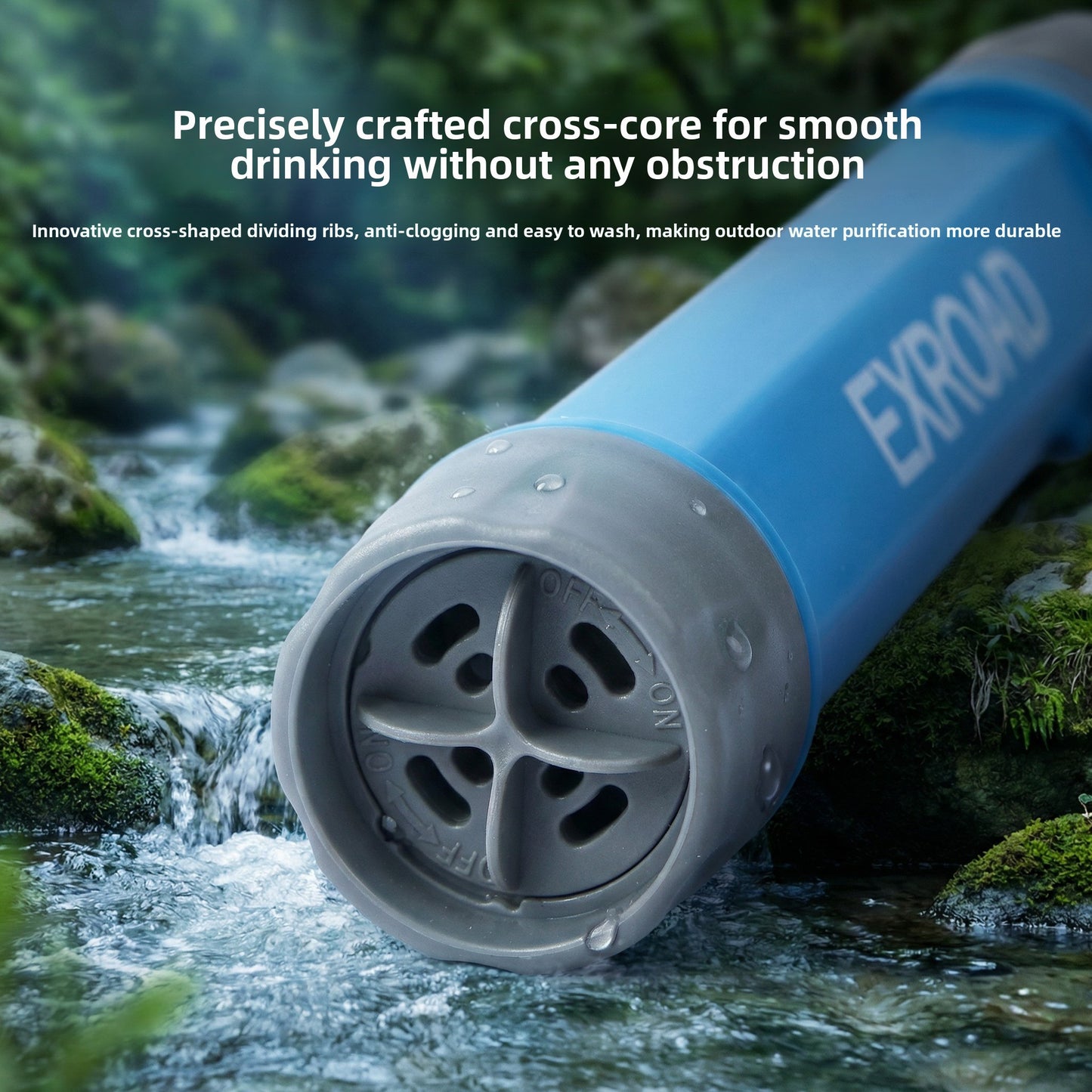 Portable Outdoor Water Filter Straw