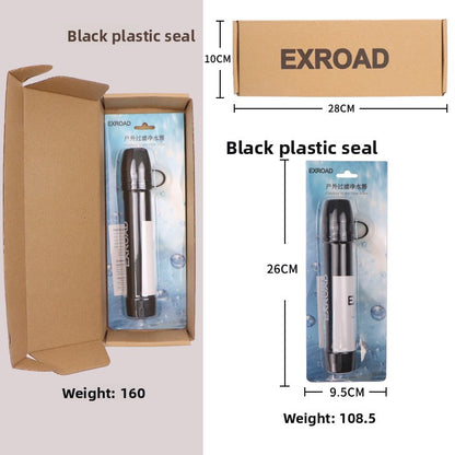 Portable Outdoor Water Filter Straw