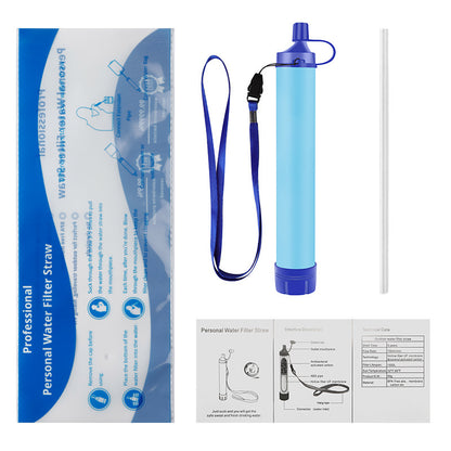 Portable Outdoor Water Purifier Straw