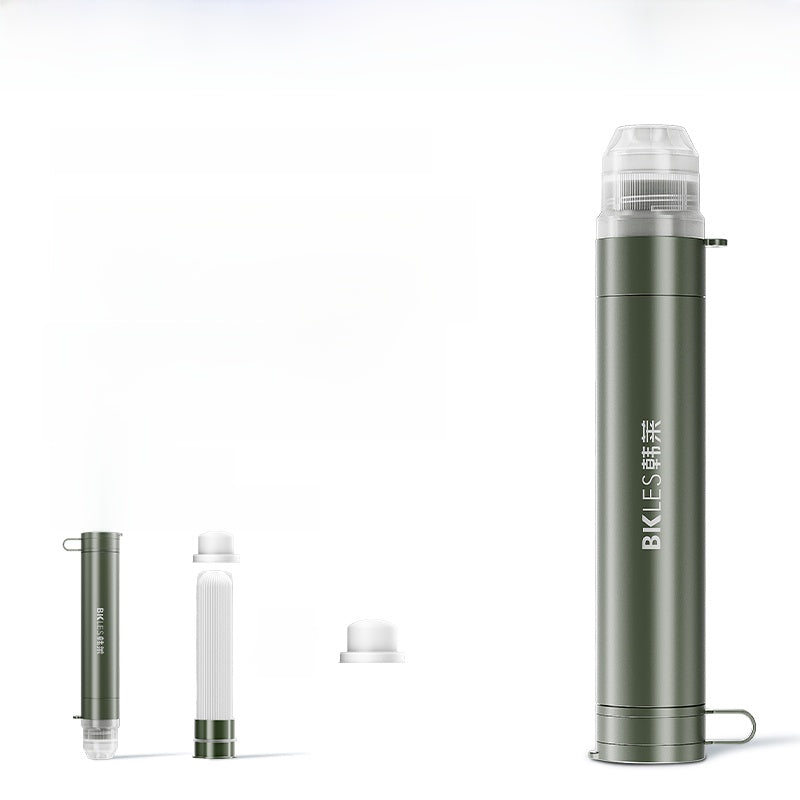Portable Outdoor Water Purifier with Direct Drinking Filter