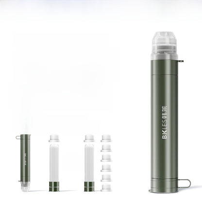 Portable Outdoor Water Purifier with Direct Drinking Filter