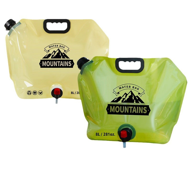Portable Outdoor Water Storage Bag with Faucet