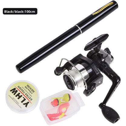 Portable Pen-Style Fishing Rod Set