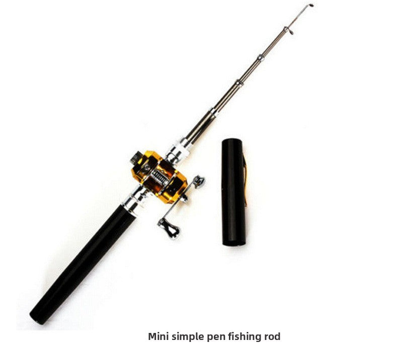 Portable Pen-Style Mini Fishing Rod