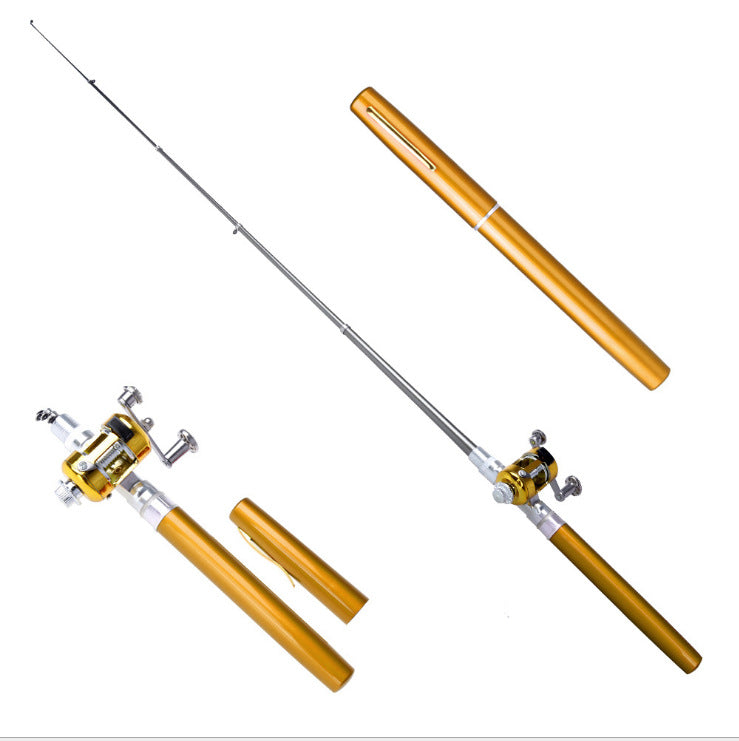 Portable Pen-Style Mini Fishing Rod