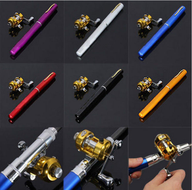Portable Pen-Style Mini Fishing Rod