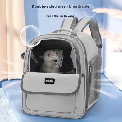 Portable Pet Backpack with Large Capacity