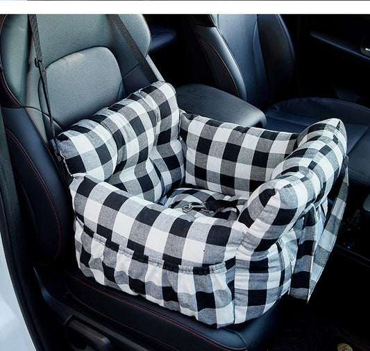 Portable Pet Car Bed and Safety Seat