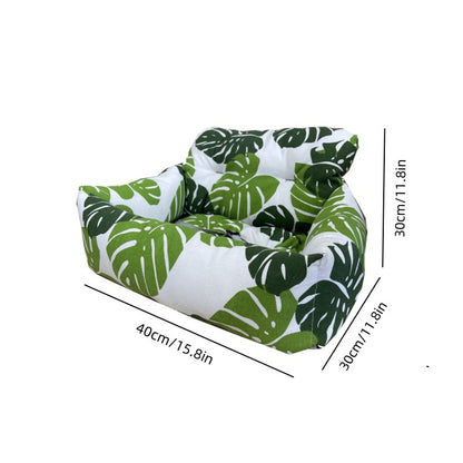 Portable Pet Car Console Nest with Handle