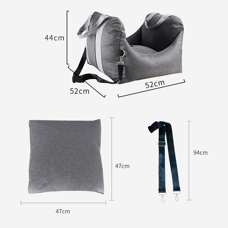 Portable Pet Car Seat Nest