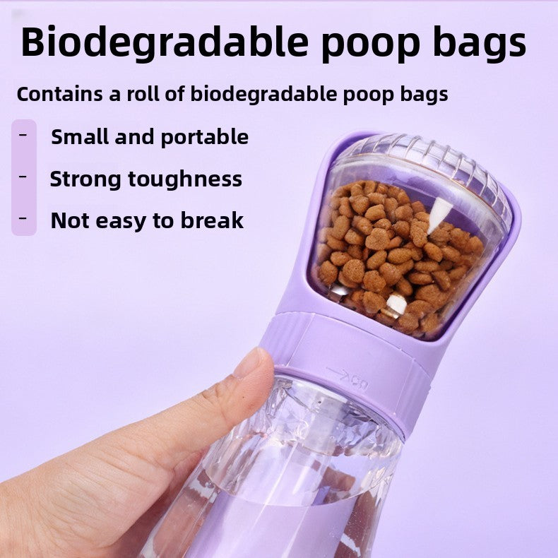 Portable Pet Dog Water and Food Cup