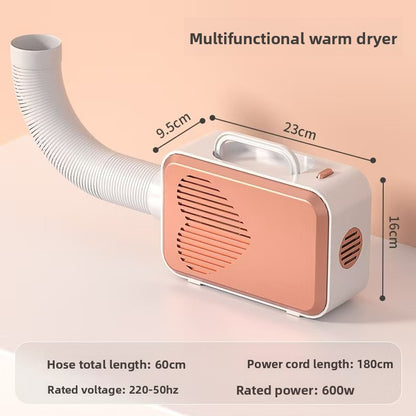 Portable Pet Drying Box with Hair Dryer