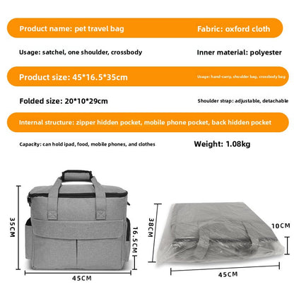 Portable Pet Food Backpack
