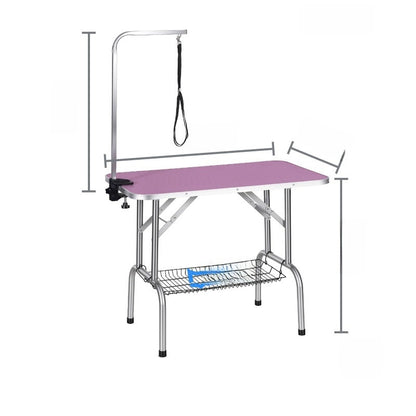 Portable Pet Grooming Folding Table