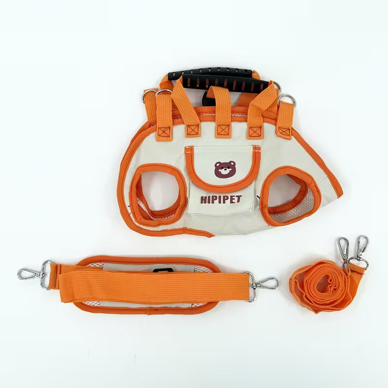 Portable Pet Travel Backpack with Leash