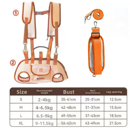 Portable Pet Travel Backpack with Leash