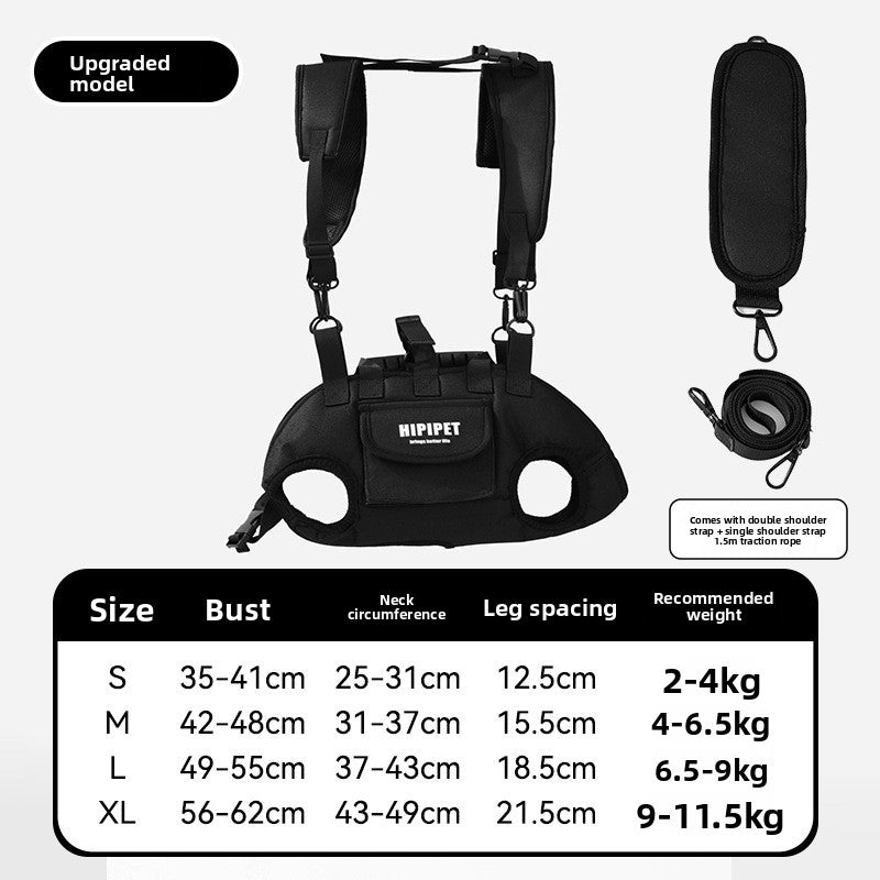 Portable Pet Travel Backpack with Leash