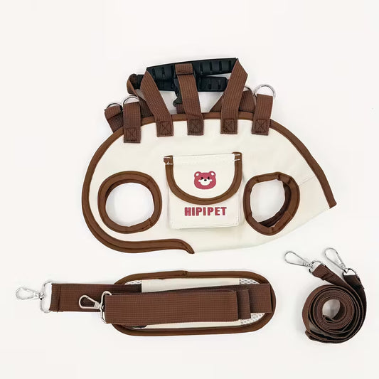 Portable Pet Travel Backpack with Leash