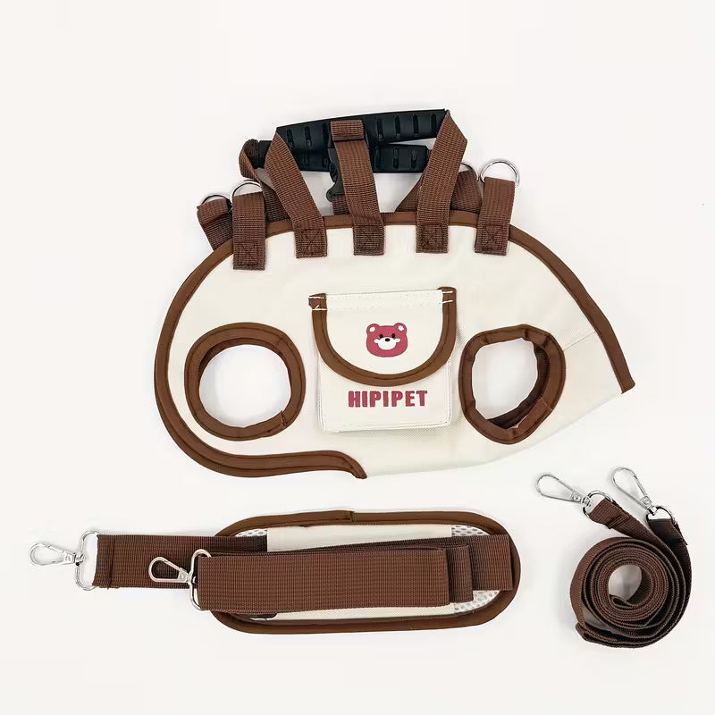 Portable Pet Travel Backpack with Leash