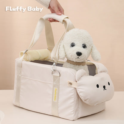 Portable Pet Travel Bag for Car and Outdoor Use
