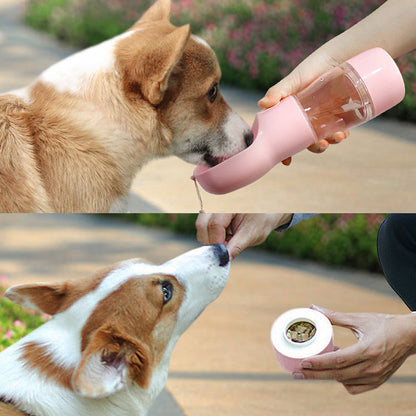 Portable Pet Travel Water and Food Cup