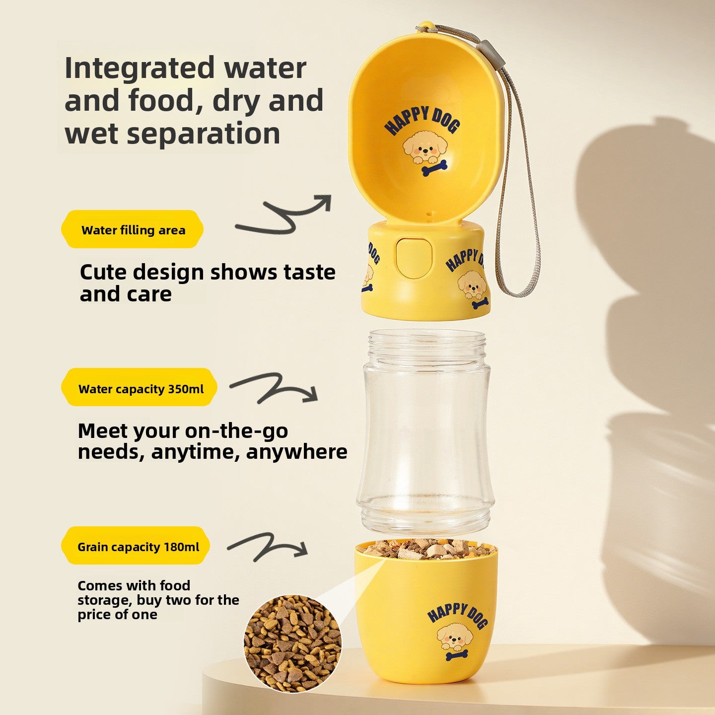 Portable Pet Travel Water Bottle