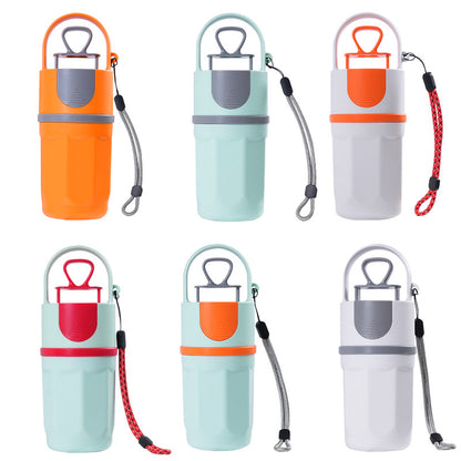 Portable Pet Waste Picker with Built-in Bags