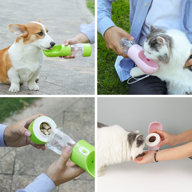 Portable Pet Water and Food Container