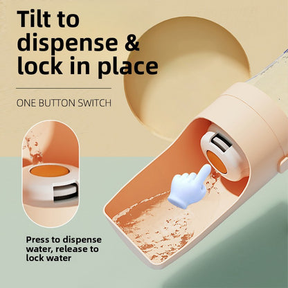 Portable Pet Water and Food Feeder