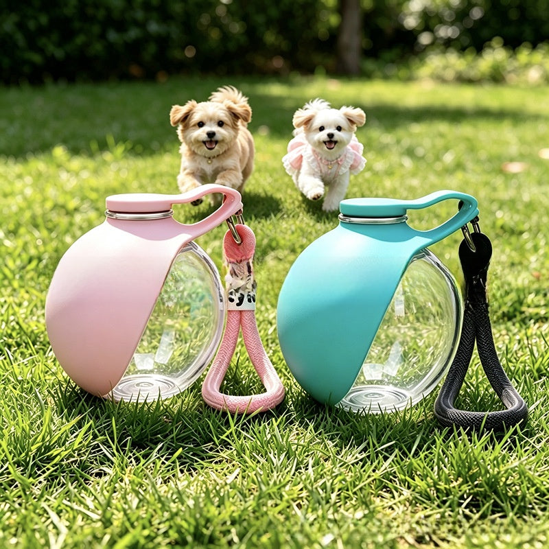 Portable Pet Water Bottle Outdoor Drinking Fountain