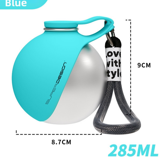 Portable Pet Water Bottle Stainless Steel Travel Cup