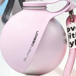 Portable Pet Water Bottle Stainless Steel Travel Cup